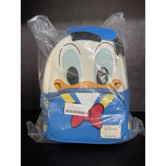 Disney Loungefly Mini Backpack - Donald‎ Duck Cosplay (New with Tag) - Picture 2 of 6